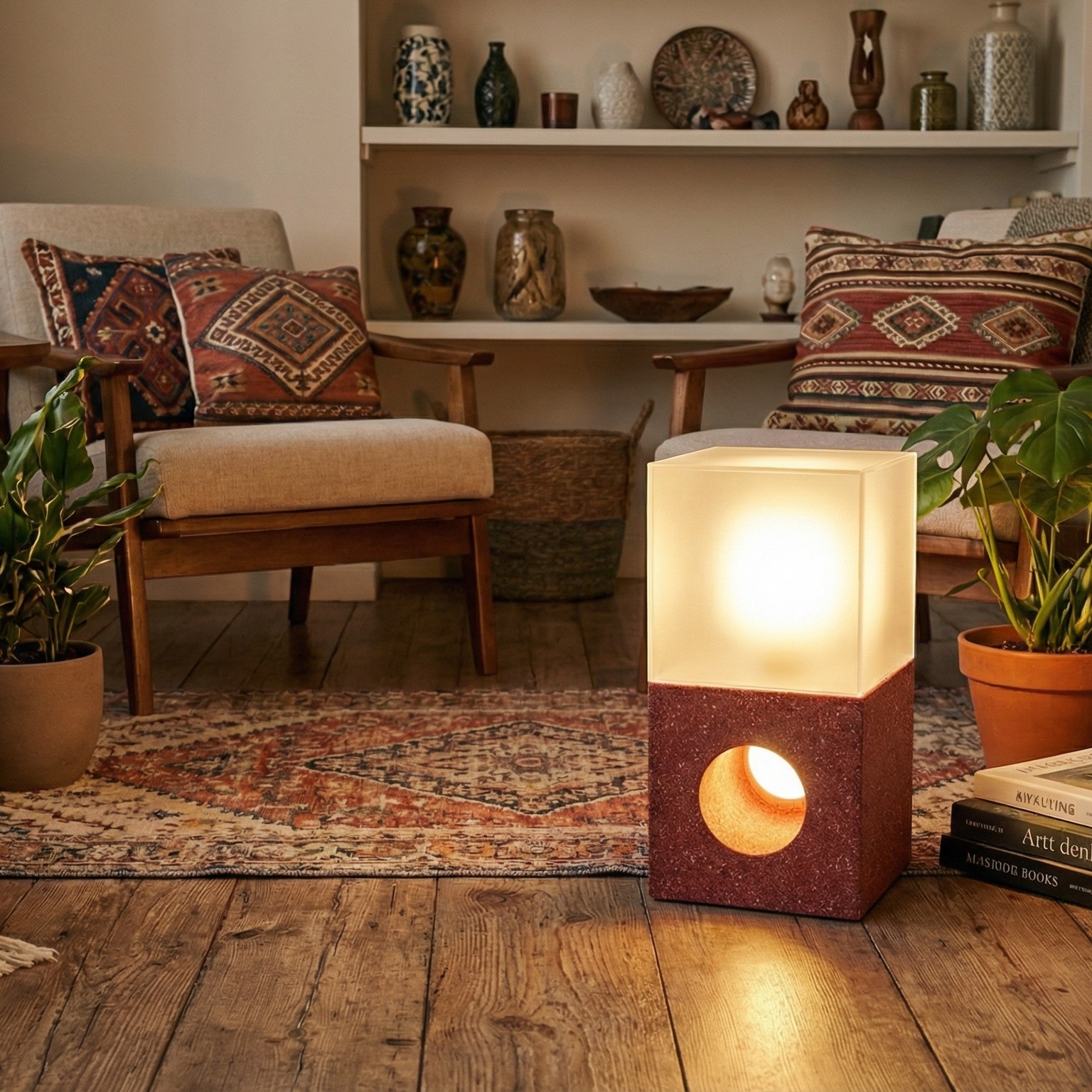 Aura Hafif Beton Aydınlatma